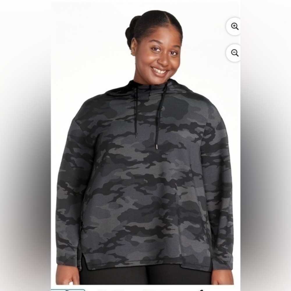 Athletic Works XXXL (22) gray camo hoodie